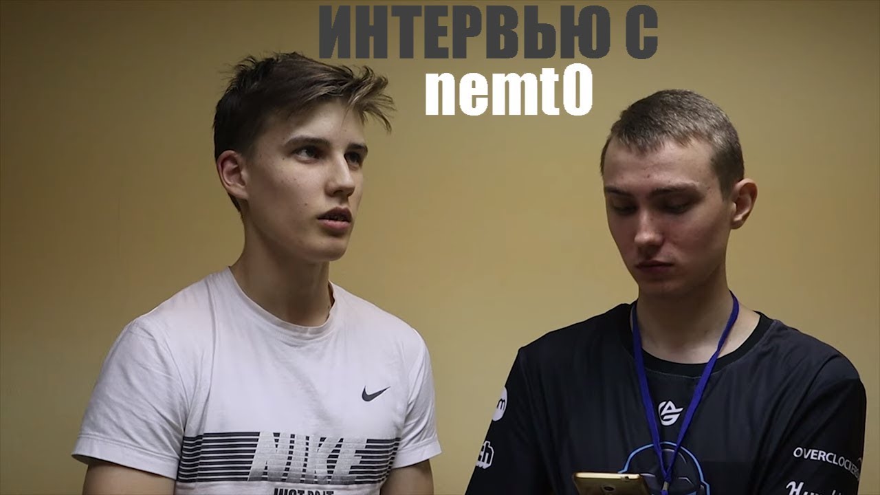 Интервью с nemt0 | CS:GO | Matrix Gaming League 2018 - YouTube