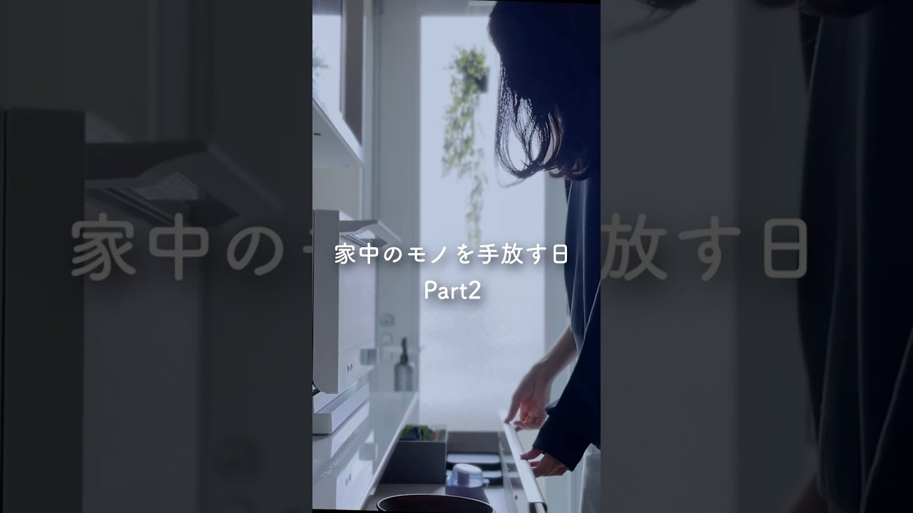 断捨離】家中のモノを捨てる日 Part 2｜新学期前に84個捨てました