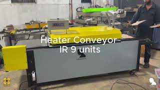 Flatbed Screen Printing machine