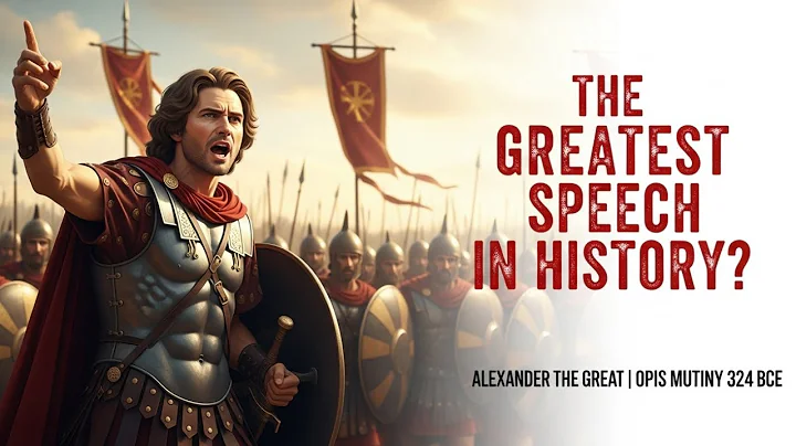The Greatest Speech in History: Alexander the Great and the Opis Mutiny (324 BCE)