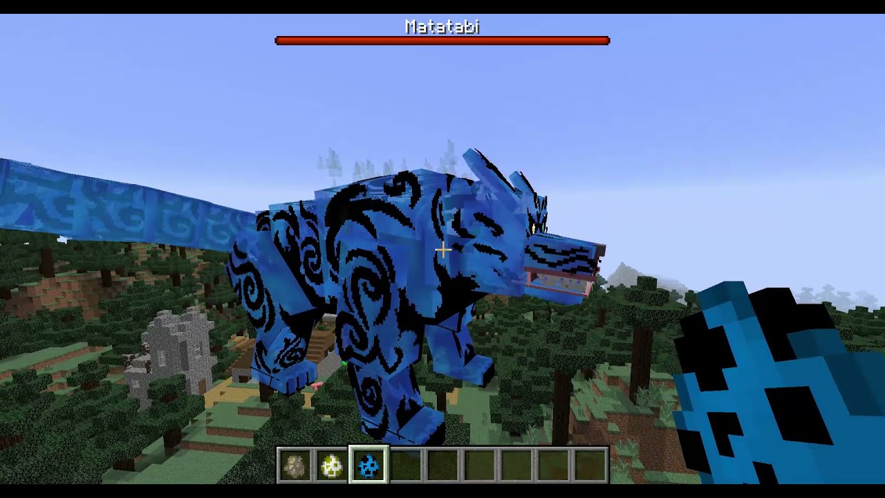 Two tails Matatabi in minecraft - YouTube