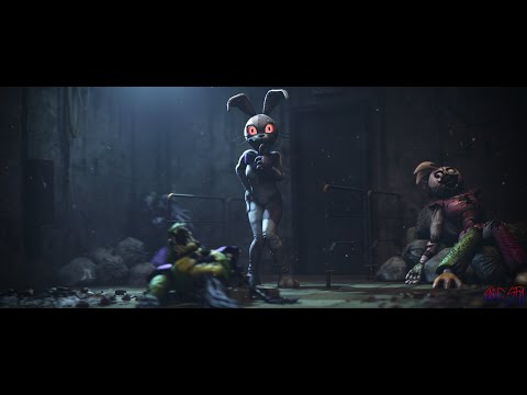 [fnaf/sfm] Vanny do be dancing on them Glamrocks tho.