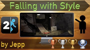 Portal 2 Custom Map - Falling with Style (Blindrun)