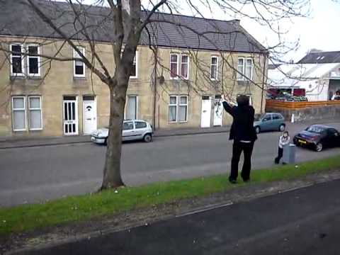 Tree swinging fail!