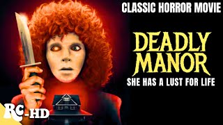 Deadly Manor | Full Slasher Horror Movie | Restored In HD | 90's Horror | English Movie
