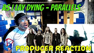 As I Lay Dying  Parallels OFFICIAL VIDEO - Producer Reaction