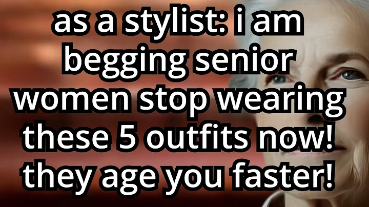 Senior Women I’m BEGGING You To Stop Wearing These 5 Outfits (They're Making You Look Older!)