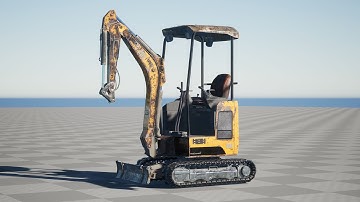 Unreal Engine 4 Project - ZBL Mini Excavator v3