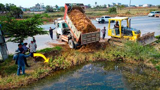 Download Lagu First Start a New Landfill Task! Using Dozer Pushing Stone with Dump Truck 5Ton Unloading, Mix VDO MP3 Download Lagu First Start a New Landfill Task! Using Dozer Pushing Stone with Dump Truck 5Ton Unloading, Mix VDO MP3