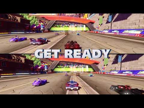 Team Sonic Racing - 2 Player Split Screen Gameplay (PS4)