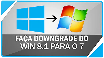 Como tirar o Windows 8 e voltar para o 7?
