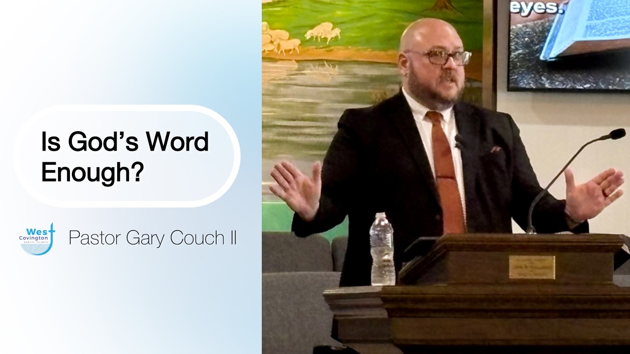 Is God's Word Enough? | Psalm 19