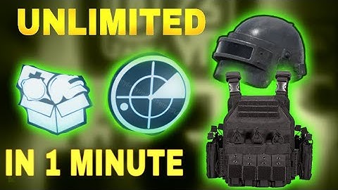 How To add Unlimited helmet vest | PUBG Mobile wow | 07 zain yt