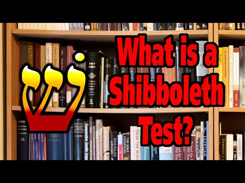 Video: Unde se găsește Shibboleth în Biblie?