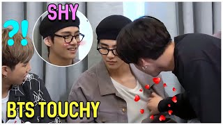 BTS Being Touchy With Each Other