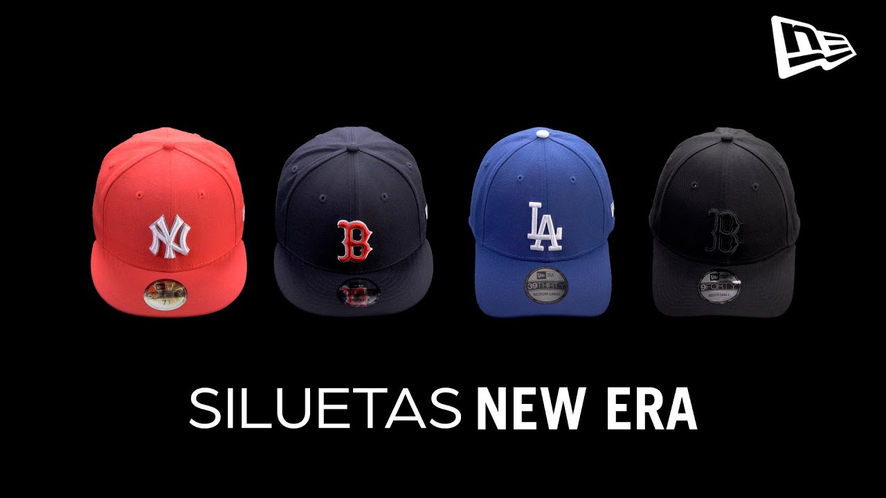 Tipos de gorras New Era, ¿cuál es la diferencia entre cada una? - YouTube