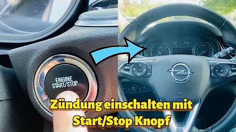 Wie Zündung einschalten bei Startknopf?