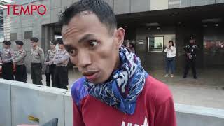 Aksi di Kedutaan Besar Jepang