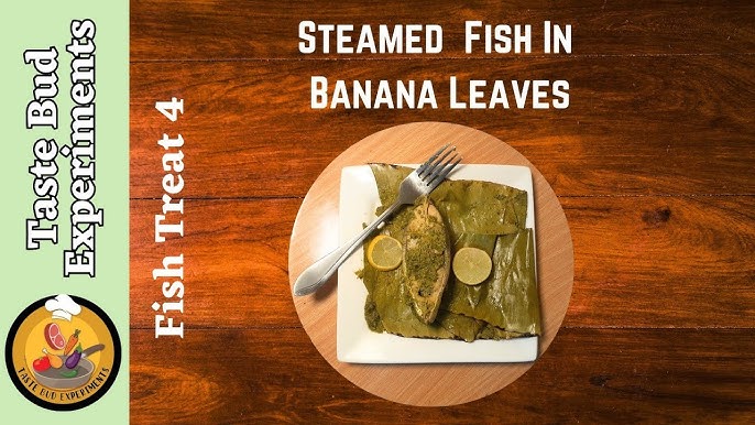 Steamed Fish In Banana Leaves Recipe - NDTV Food