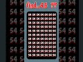find the odd number//#trending #shorts #viral #youtubeshorts #iqtest #gk #puzzle #viralfacts