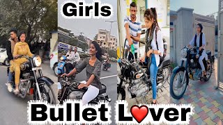 Girls Bullet Lover Status 2⃣0⃣2⃣3⃣"Exploring the Top Bullet Bikes: A Rider's Dream come true"♥🌹☔⚡🅰️