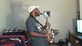 Phil Woodson Jr. 'SCORCHING' "Have A Good" Sax Solo (Paul Simon) (Lesson #180)