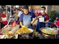 Jonker street night market  street food in melacca malaysia