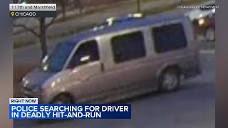 Chicago police release image of van suspected deadly hit-and-run in Morgan Park