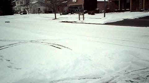 Slash 4x4 on 3s with snow chains