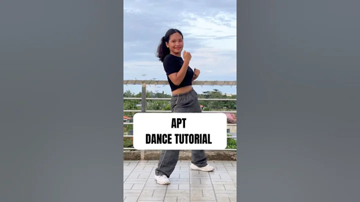 Rosé & Bruno Mars APT Dance Tutorial Slowed Mirrored #rosé_bruno_apt #dance #shorts #dancechallenge