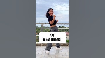 Rosé & Bruno Mars APT Dance Tutorial Slowed Mirrored #rosé_bruno_apt #dance #shorts #dancechallenge