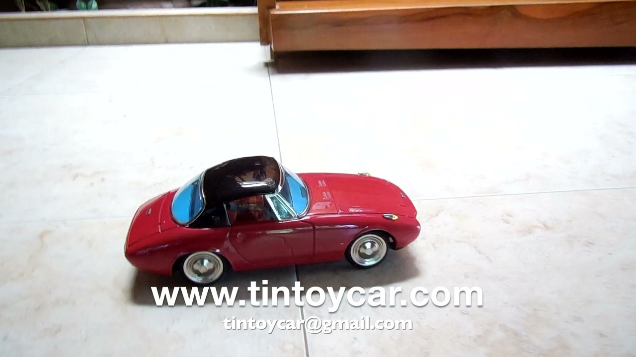 Voiture Stunts Asahi ATC Toys – Vintage – Fabriquée Au Japon – En L'état Pour Réparation