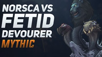Norsca VS Fetid Devourer | Mythic Uldir