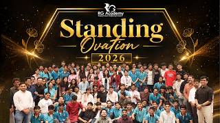 Standing Ovation 2026 | A Felicitation Ceremony for Class of 2026 | RG Academy