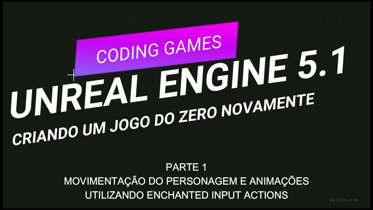 Unreal Engine 5 - Criando um jogo do zero (2.0): Parte 1 / Movimentação do personagem e Animações