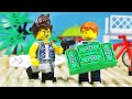 LEGO CITY BEACH ROBBERY PRANK- POLICE ARREST