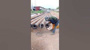 flange to pipe fit up#shortsvideo