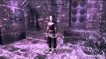 Skyrim Dawnguard - walkthrough part 14 HD gameplay dlc add on expansion - Vampire lord