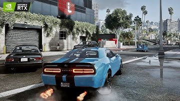 GTA V On Unreal Engine 5? Brutal Cars Sound🔥Custom Latest ReShade 2022 | Graphics Mod RTX 3060