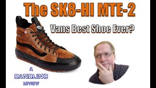 Vans SK8-HI MTE 2 Shoe is AWESOME! Made For the Elements (MTE)