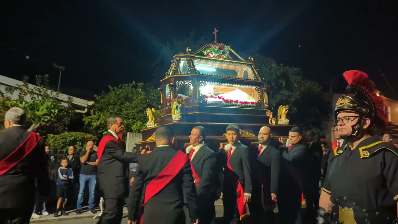 Procesión del Santo Entierro Viernes Santo Tres Ríos 2025 HD