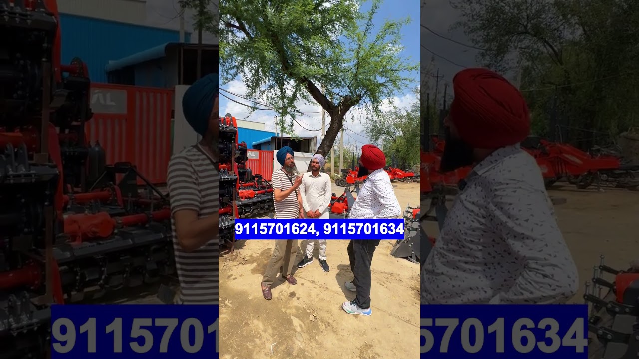 ⁣ਮਿੰਟਾਂ ਵਿੱਚ ਤਿਆਰ ਕਰੋ ਖੇਤ! 🚜 Best Rotavator for Farmers #Shorts