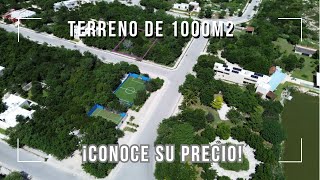 Lote de 1000m2 en privada con lago al Norte de Mérida ENTREGA INMEDIATA by Inmobiliaria Yuuma Mérida 246 views 6 months ago 5 minutes, 42 seconds