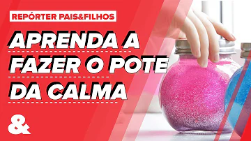 Como fazer o pote da calma com gel de cabelo?