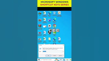 Windows + R  #shortcutkeys #productivity #windows #officekeys #computerkeyboard #computer #windows10
