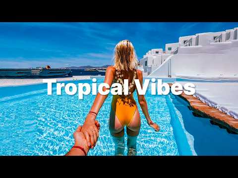 Tropical Morning Vibes 🌊 Chillout Music to Boost Your Productivity