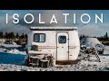 SNOW STORM ISOLATION // OFF-GRID 13ft Scamp Trailer