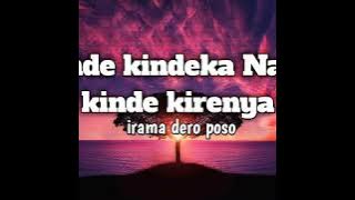 Irama dero poso kinde kindeka||pamona mantul