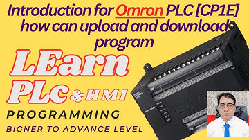 Omron plc [CP1E] how can upload and download the program
