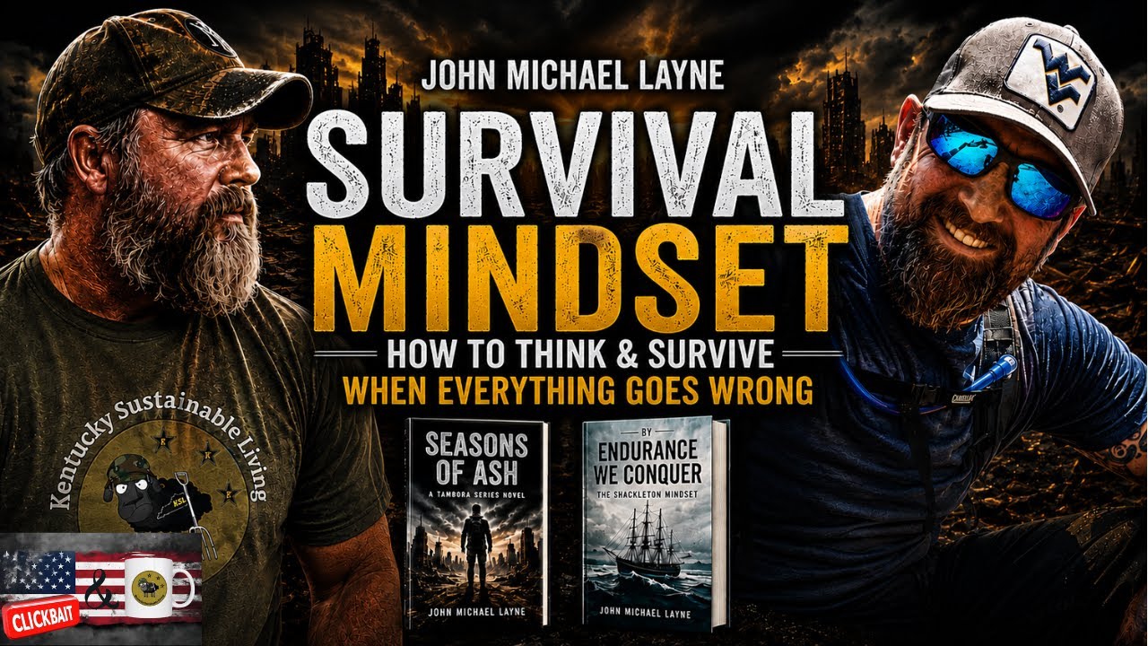 Survival Mindset: How to Think When Everything Goes Wrong | ft. John Michael Layne